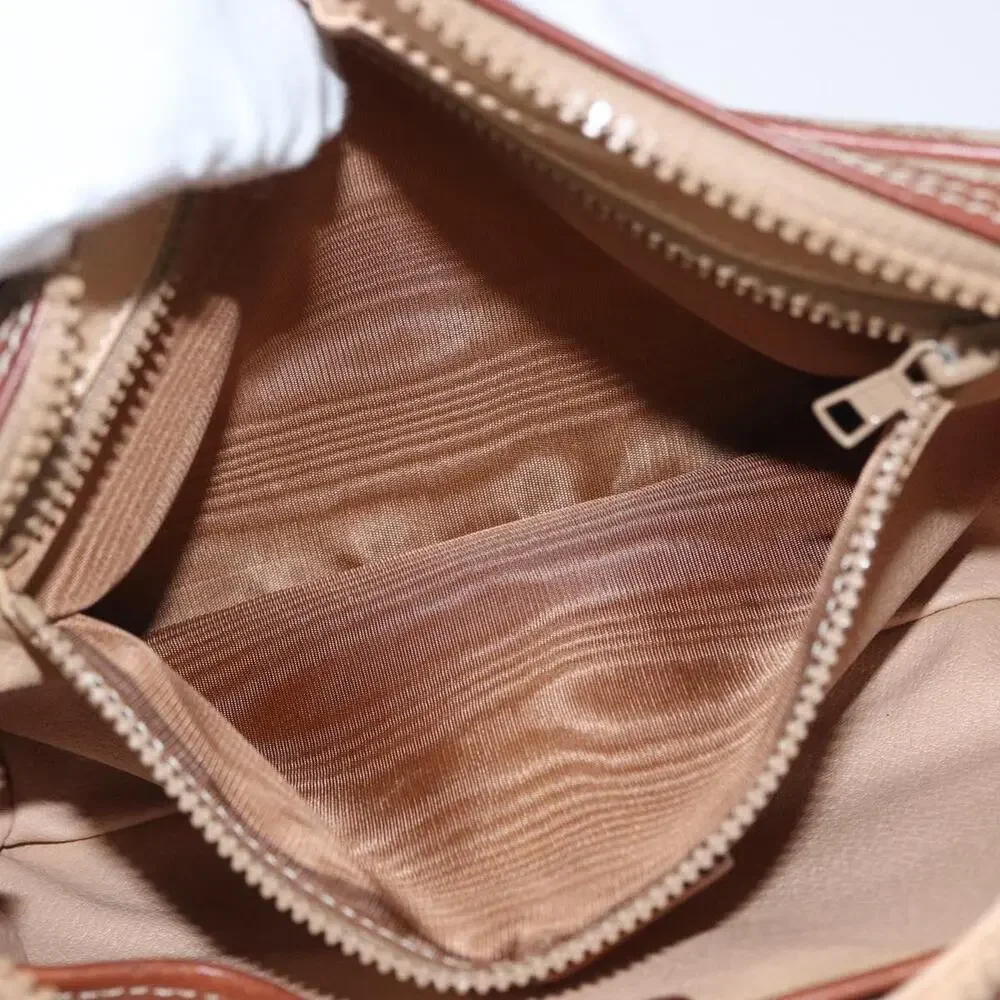 Celine Macadam Clutch Bag Beige